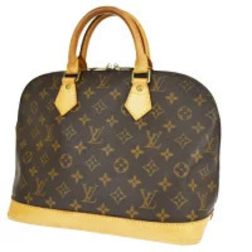 Louis Vuitton Alma Handbag Monogram Leather